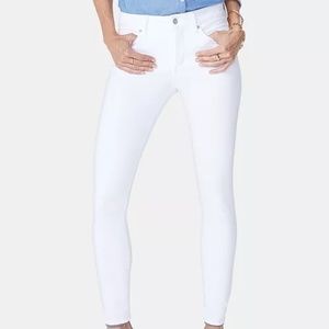 NEW NYDJ White Ami Skinny Ankle Jeans: Size 0